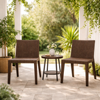 DINING CHAIR WITHOUT ARMS WITH CUSHION (AHO/008/004)