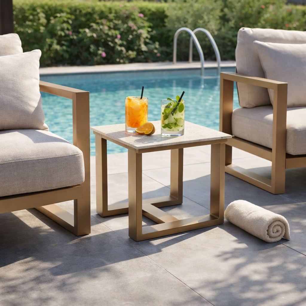 SIDE TABLE WITH HPL TOP AHO/088/007
