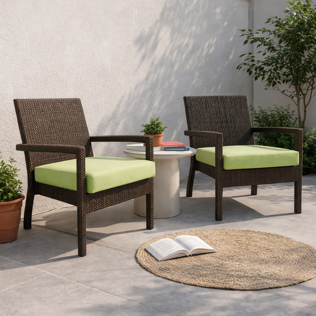 SINGLE SEATER SOFA WITH CUSHION (AHO/032/010)