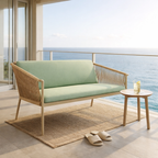 SOFA 2 SEATER WITH CUSHION (AHO/014/017)
