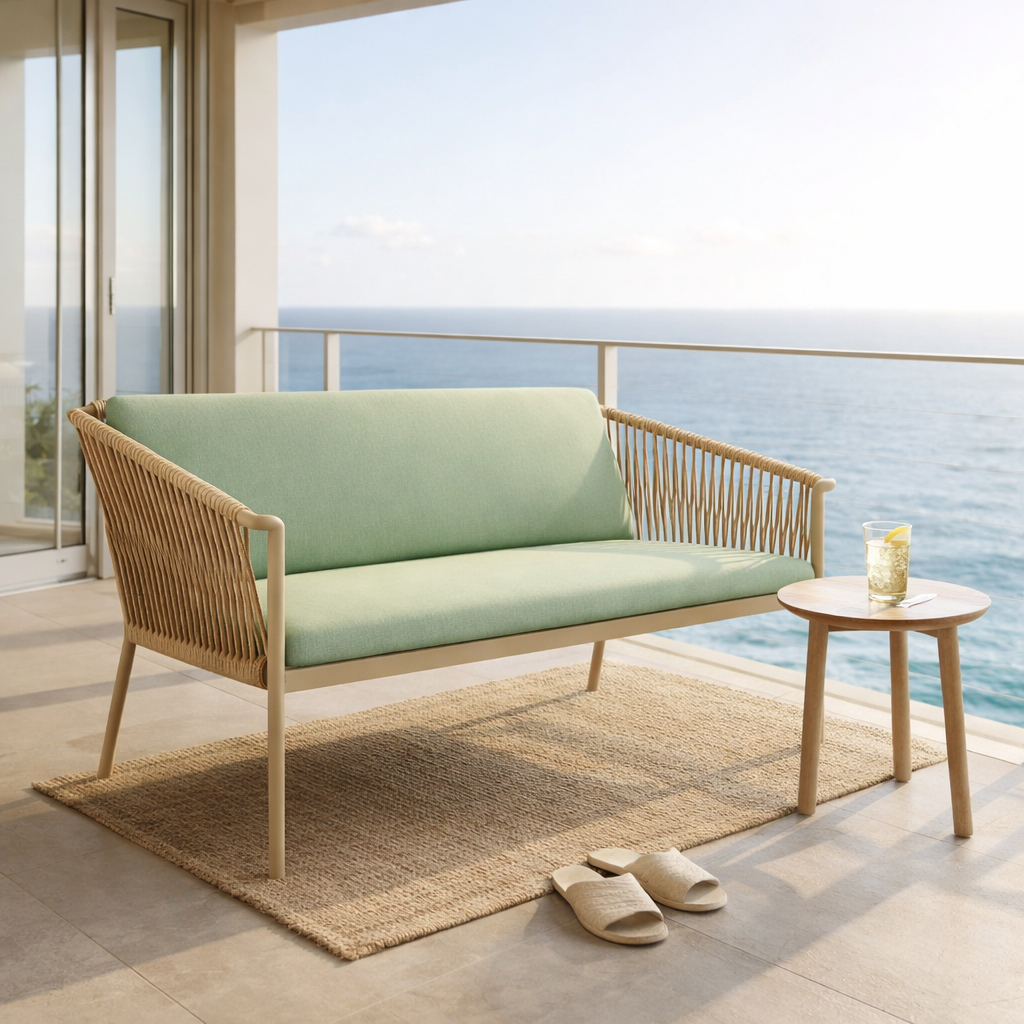 SOFA 2 SEATER WITH CUSHION (AHO/014/017)