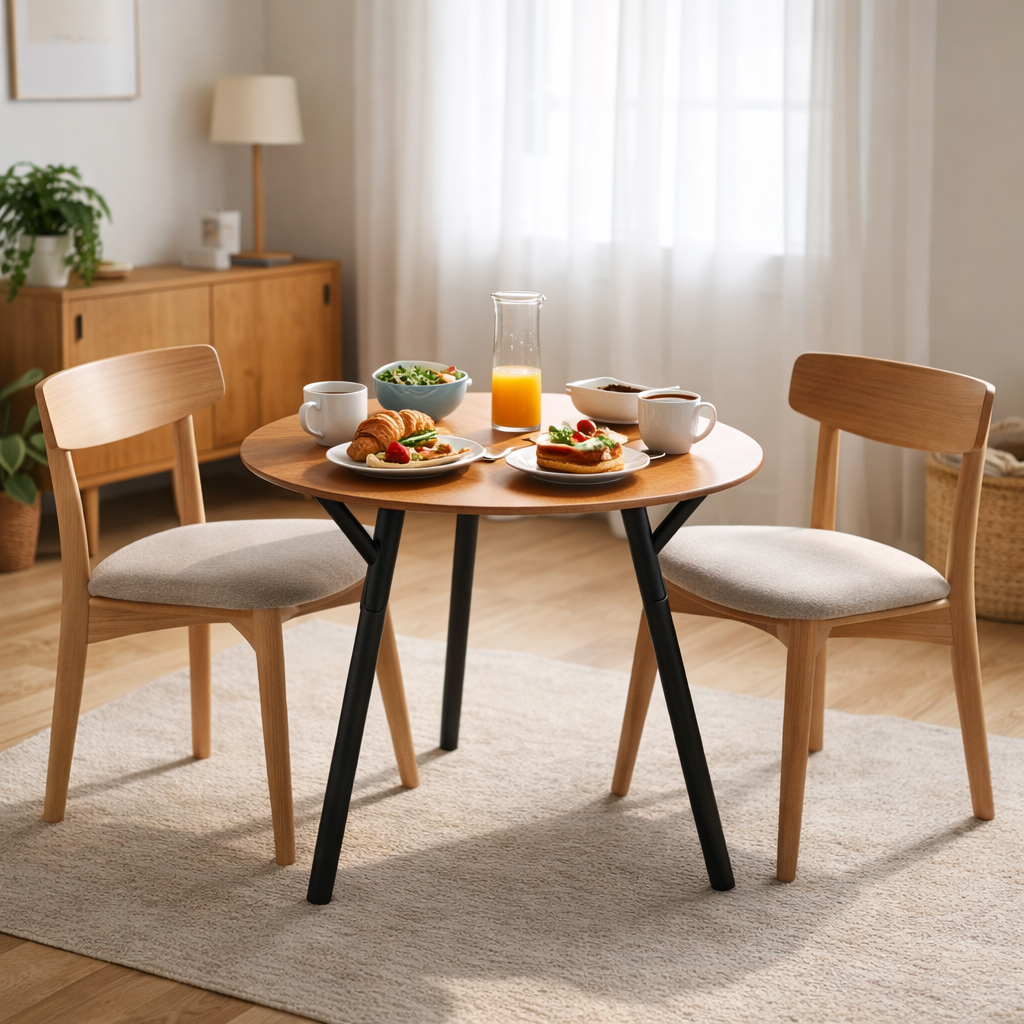 DINING TABLE WITH HPL TOP (AHO/035/003)