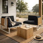 MODULAR CORNER SOFA WITH CUSHION (AHO/043/010)