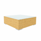 COFFEE TABLE WITH GLASS TOP (AHO/031/006)