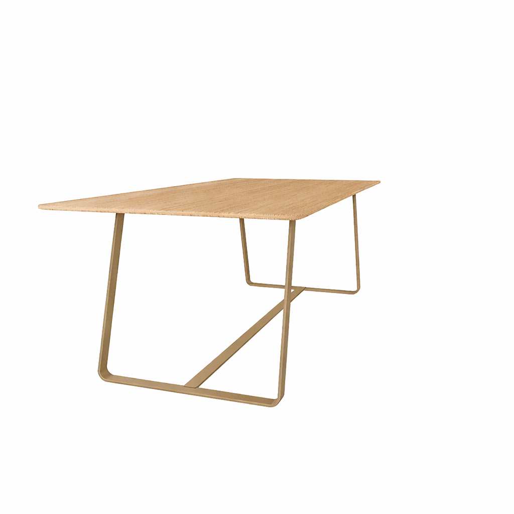 DINING TABLE WITH HPL TOP (AHO/034/006)