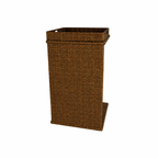HIGH SQUARE TABLE WITH TRAY (AHO/022/017)