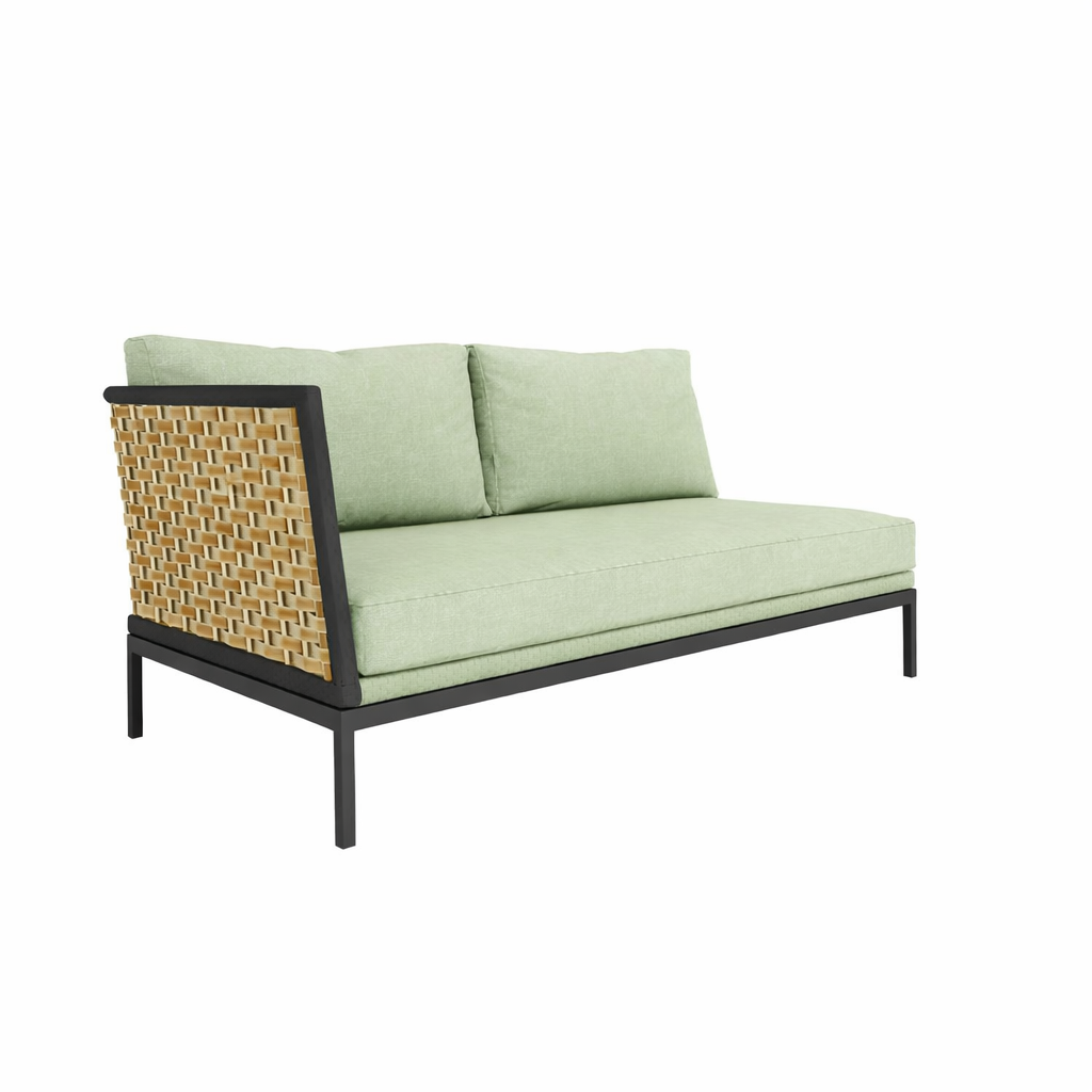 MODULAR RIGHT SOFA DOUBLE SOFA WITH CUSHION (AHO/027/007)