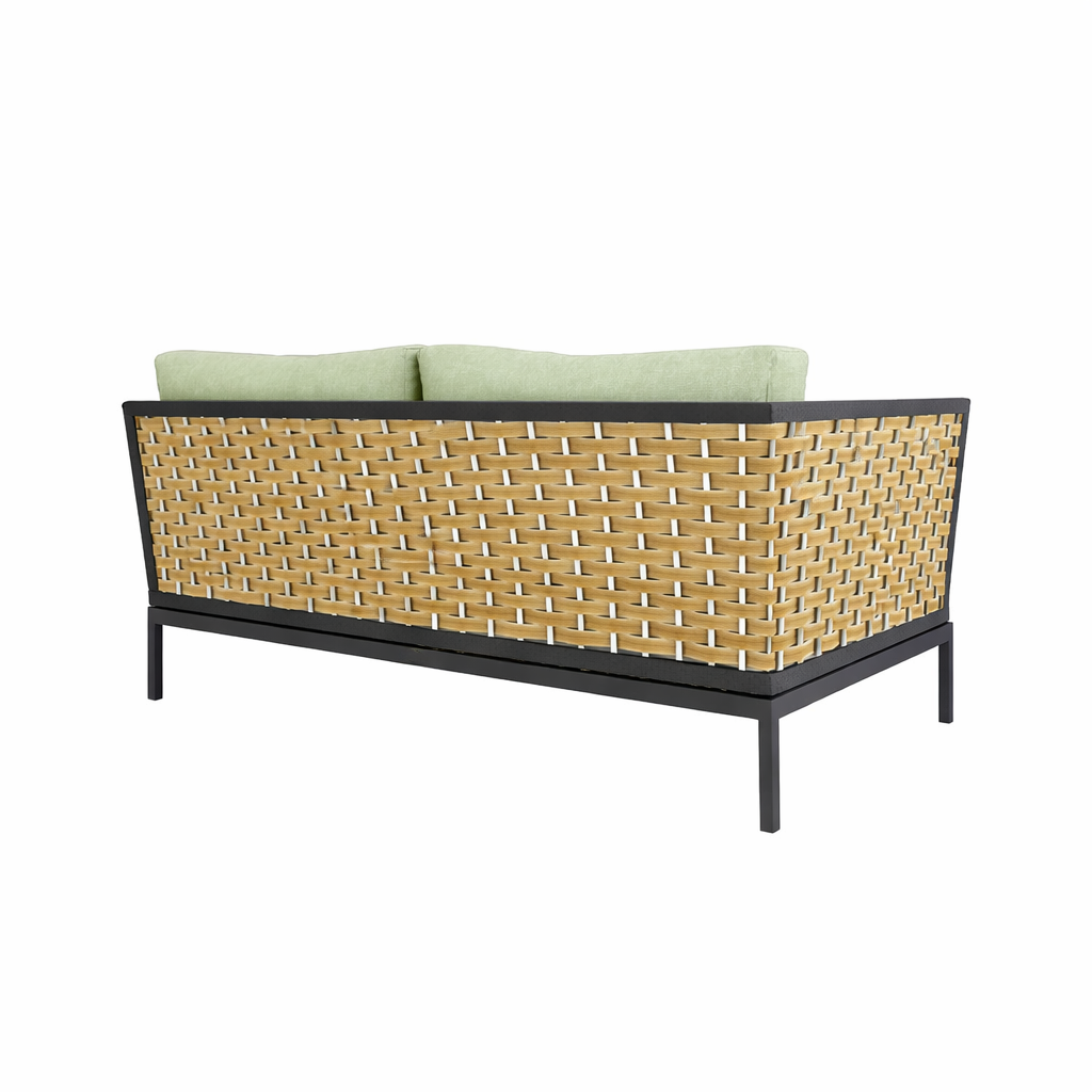 MODULAR RIGHT SOFA DOUBLE SOFA WITH CUSHION (AHO/027/007)