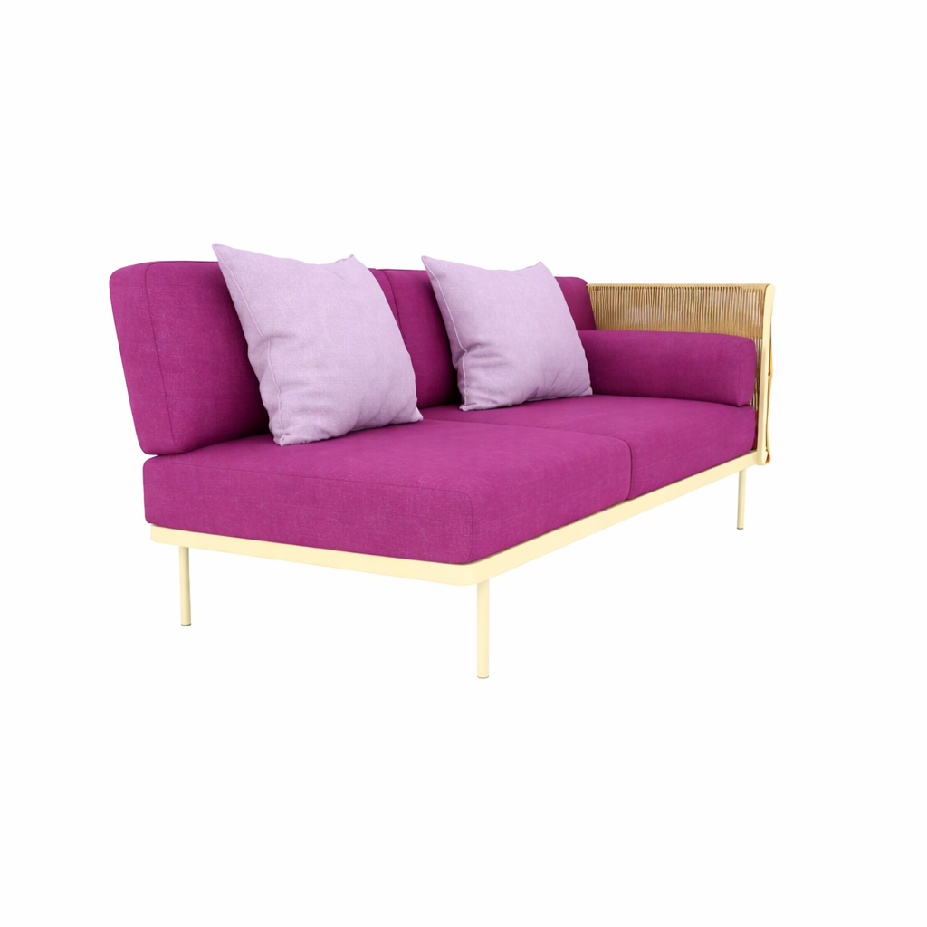 MODULAR SOFA 2 LEFT ARM WITH CUSHION (AHO/014/006)