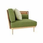 MODULAR ARMCHAIR LEFT ARM WITH CUSHION (AHO/014/015)