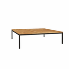LOUNGE TABLE WITH TEAK WOOD TOP (AHO/045/021)