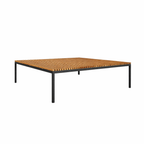 LOUNGE TABLE WITH TEAK WOOD TOP (AHO/045/021)