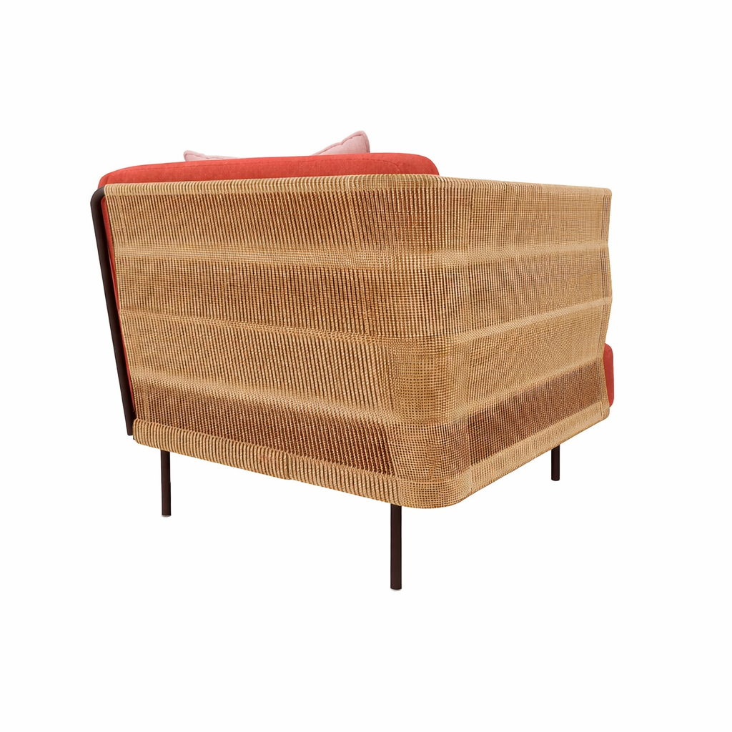 MODULAR ARMCHAIR RIGHT ARM WITH CUSHION (AHO/014/014)