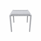 SIDE TABLE WITH GLASS TOP (AHO/005/016)
