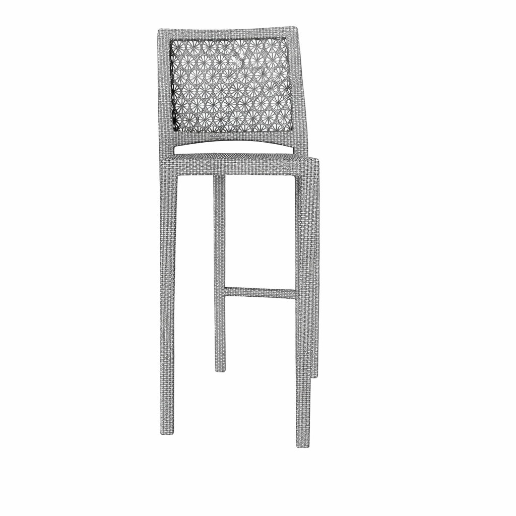 BAR STOOL WITH CUSHION (AHO/030/012)