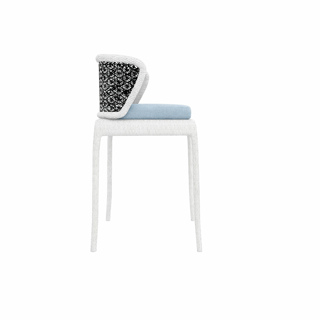 BAR STOOL WITH CUSHION (AHO/048/005)