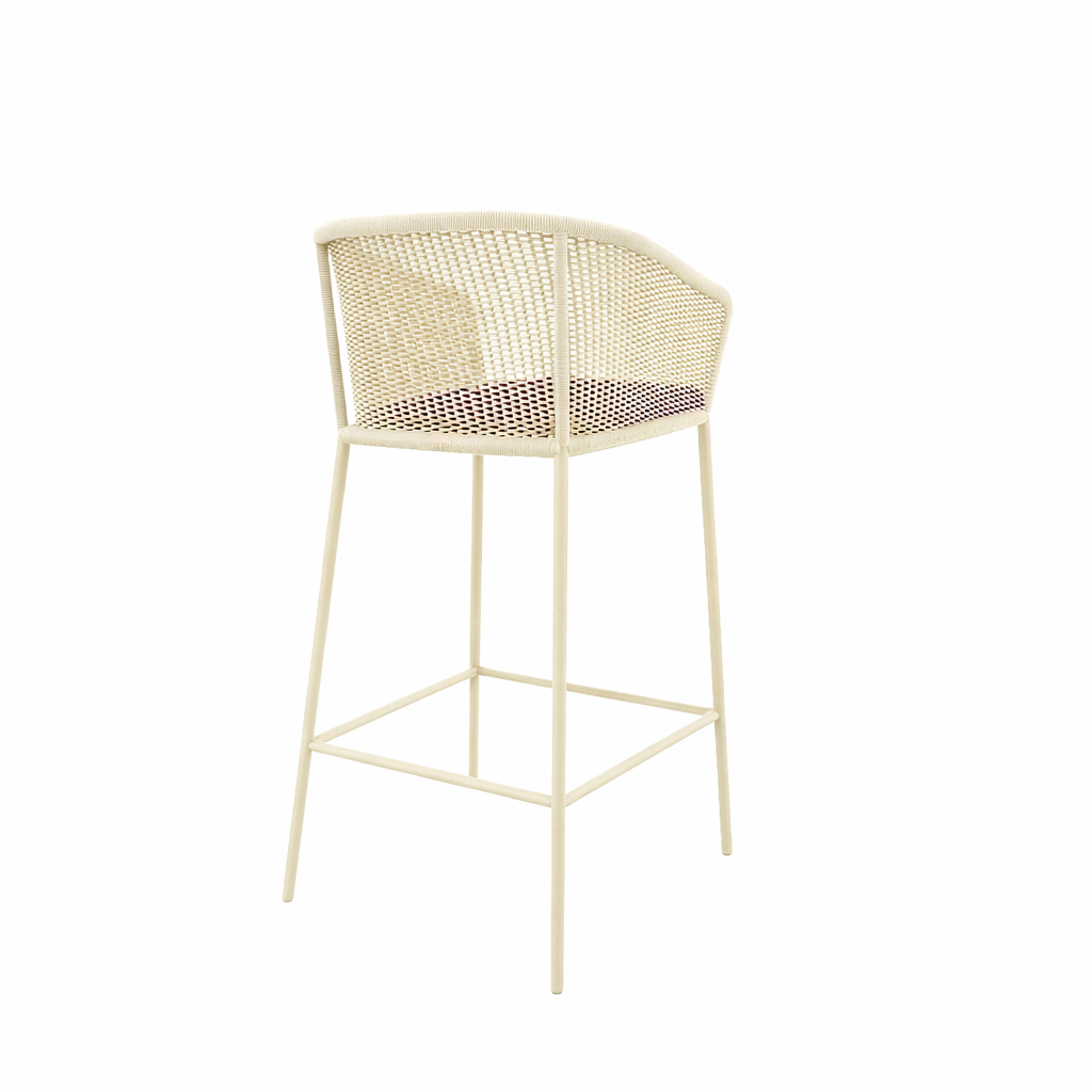 BAR STOOL WITH CUSHION (AHO/051/003)