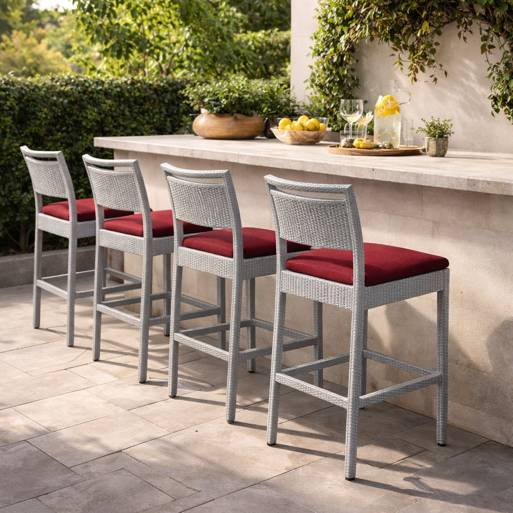 BAR STOOL WITH CUSHION (AHO/005/004)