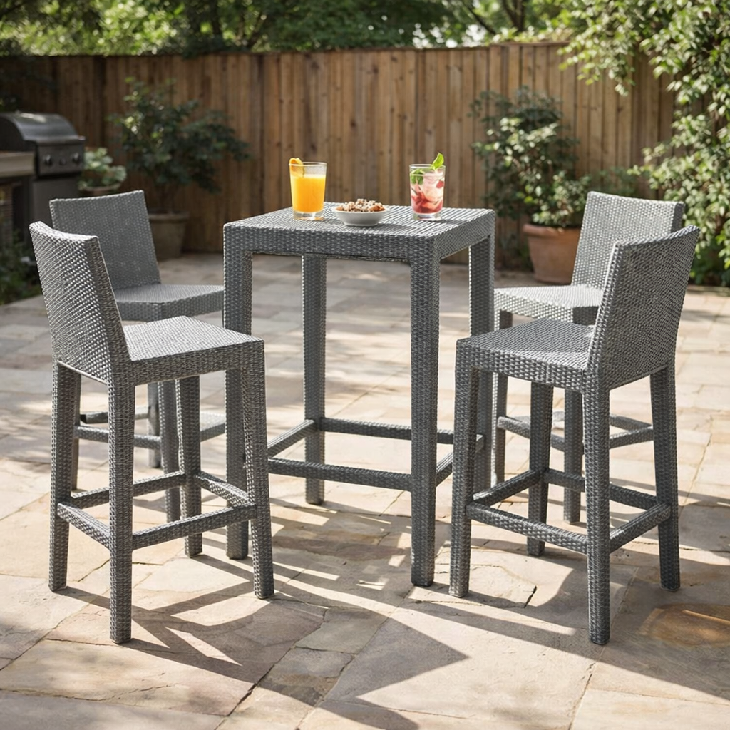 BAR STOOL WITH CUSHION (AHO/008/005)