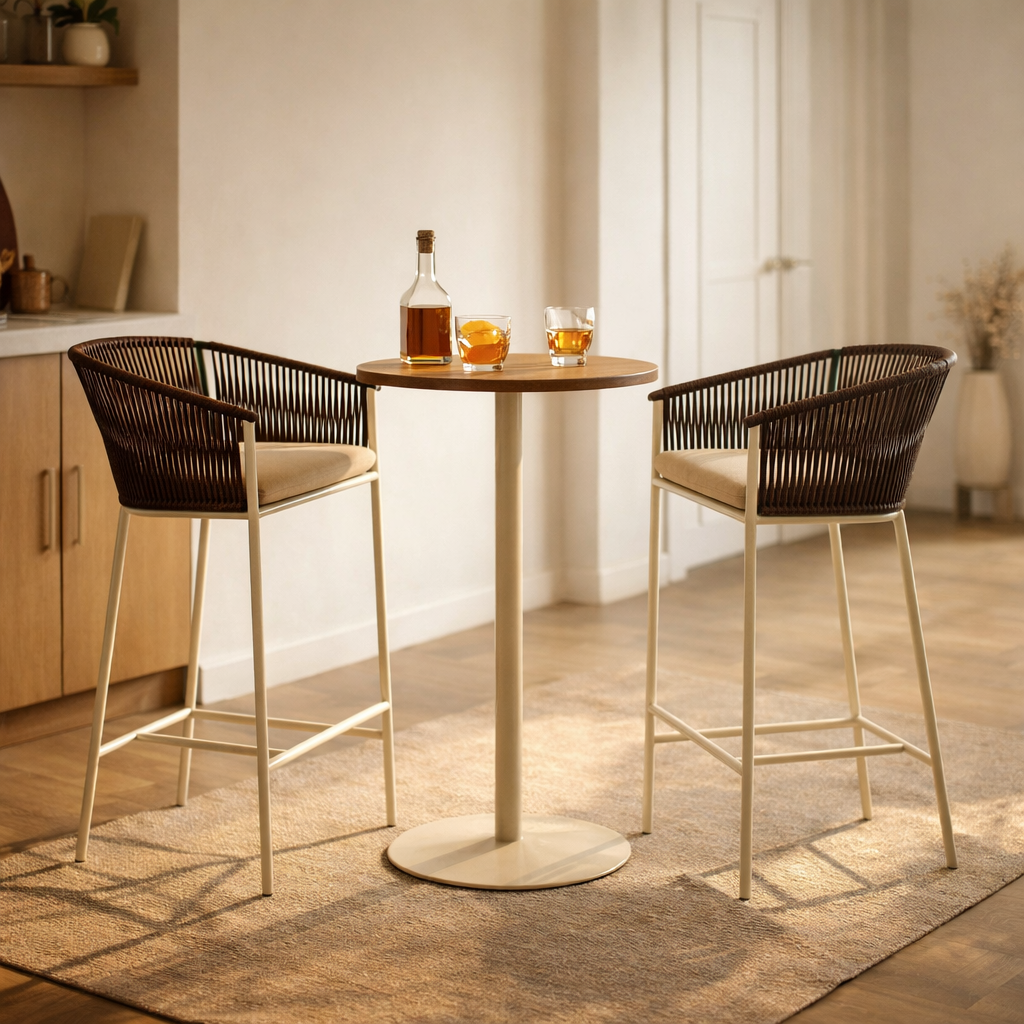 BAR STOOL WITH CUSHION (AHO/014/016)