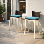 BAR STOOL WITH CUSHION (AHO/017/007)