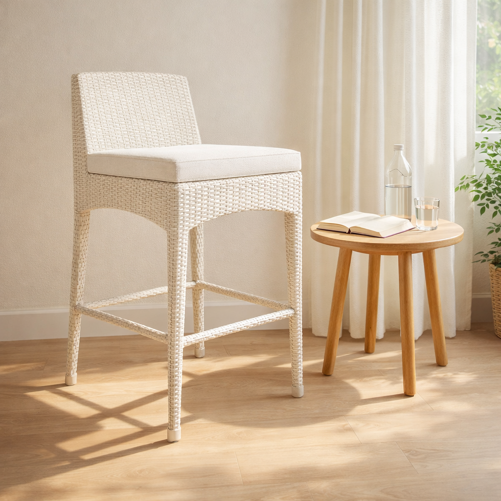 BAR STOOL WITH CUSHION (AHO/021/003)