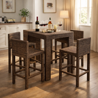 BAR STOOL WITH CUSHION (AHO/031/008)