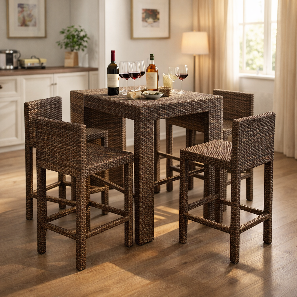 BAR STOOL WITH CUSHION (AHO/031/008)