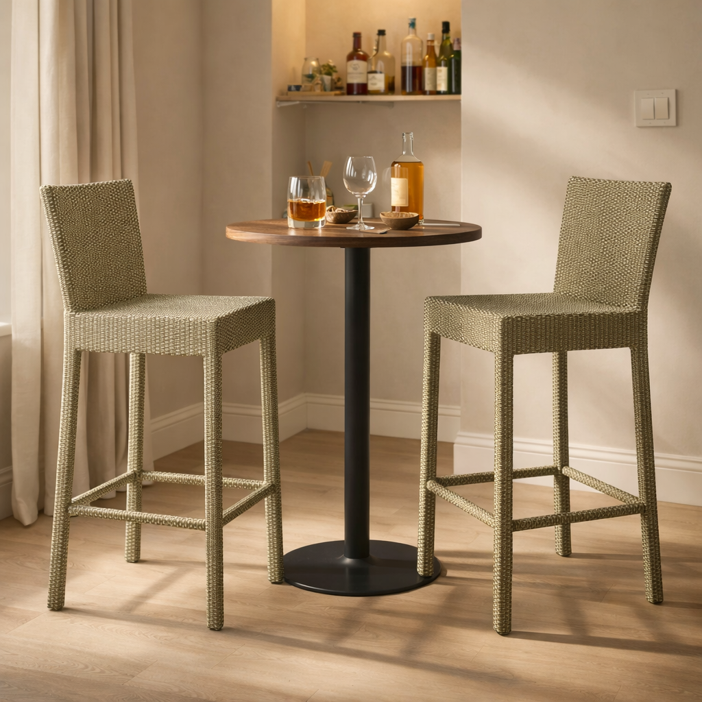 BAR STOOL WITH CUSHION (AHO/032/016)