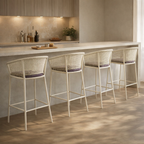 BAR STOOL WITH CUSHION (AHO/051/003)