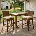 BAR STOOL WITH CUSHION (AHOD/147/001)