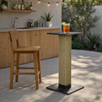 BAR TABLE BASE WITH HPL TOP (AHO/032/014)