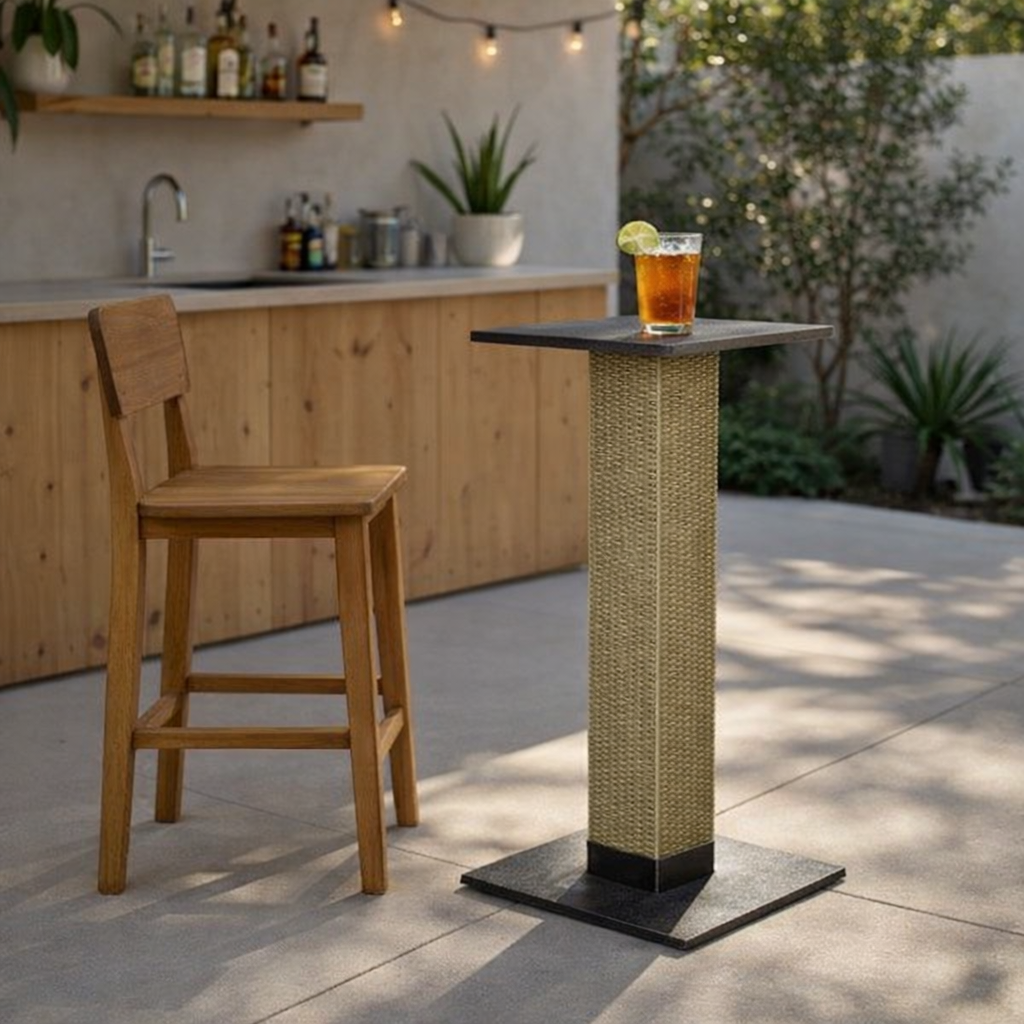 BAR TABLE BASE WITH HPL TOP (AHO/032/014)