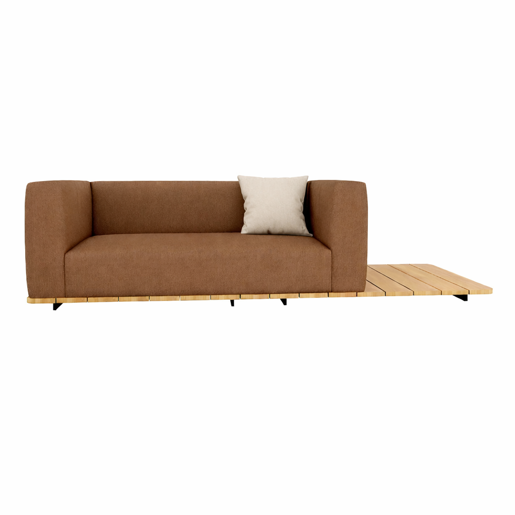 BASE + COMPLETE RIGHT SOFA WITH CUSHION (AHO/013/027)
