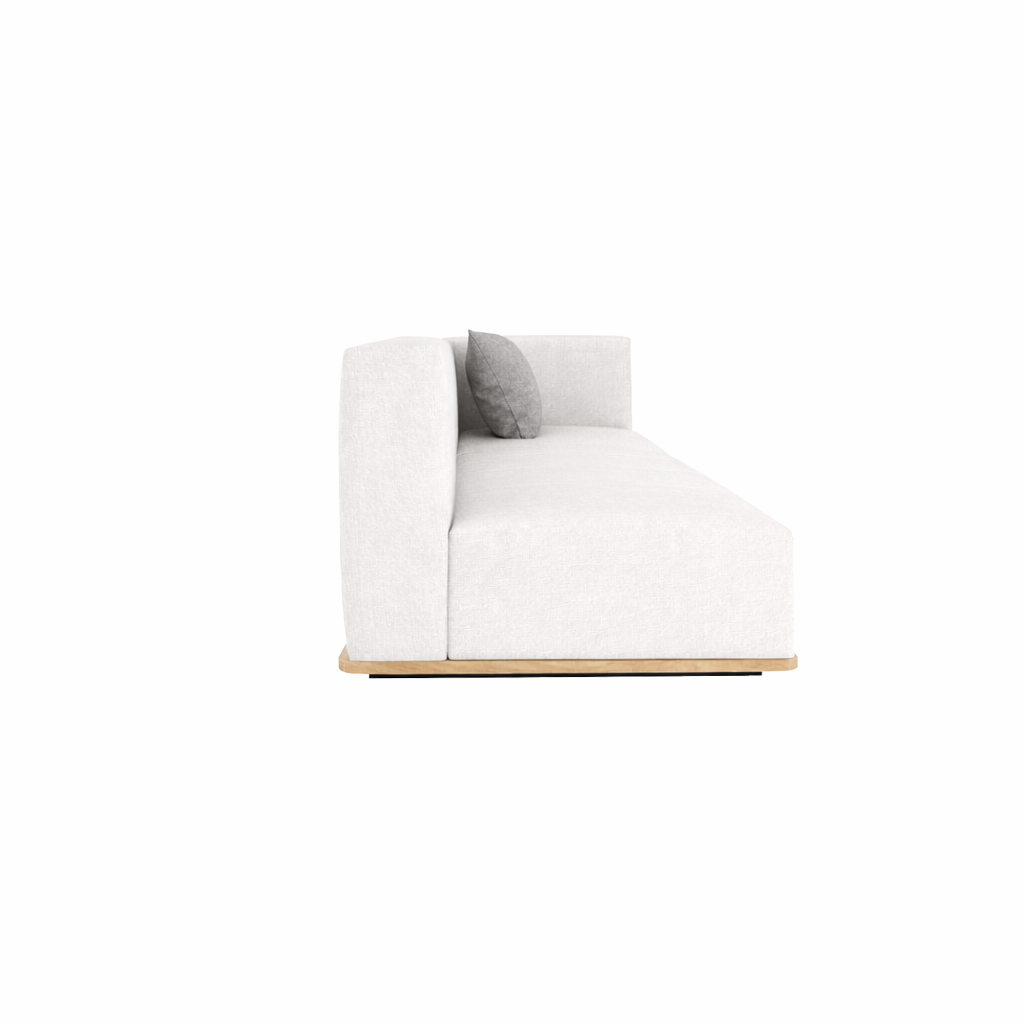 BASE + DOUBLE SEAT AND BACK + SINGLE SEAT AND BACK + LEFT ARM RIGHT DISPLACED WITH CUSHION (AHO/013/030)