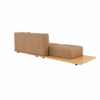 BASE + DOUBLE SEAT AND BACK + SINGLE SEAT LEFT WITH CUSHION (AHO/013/033)