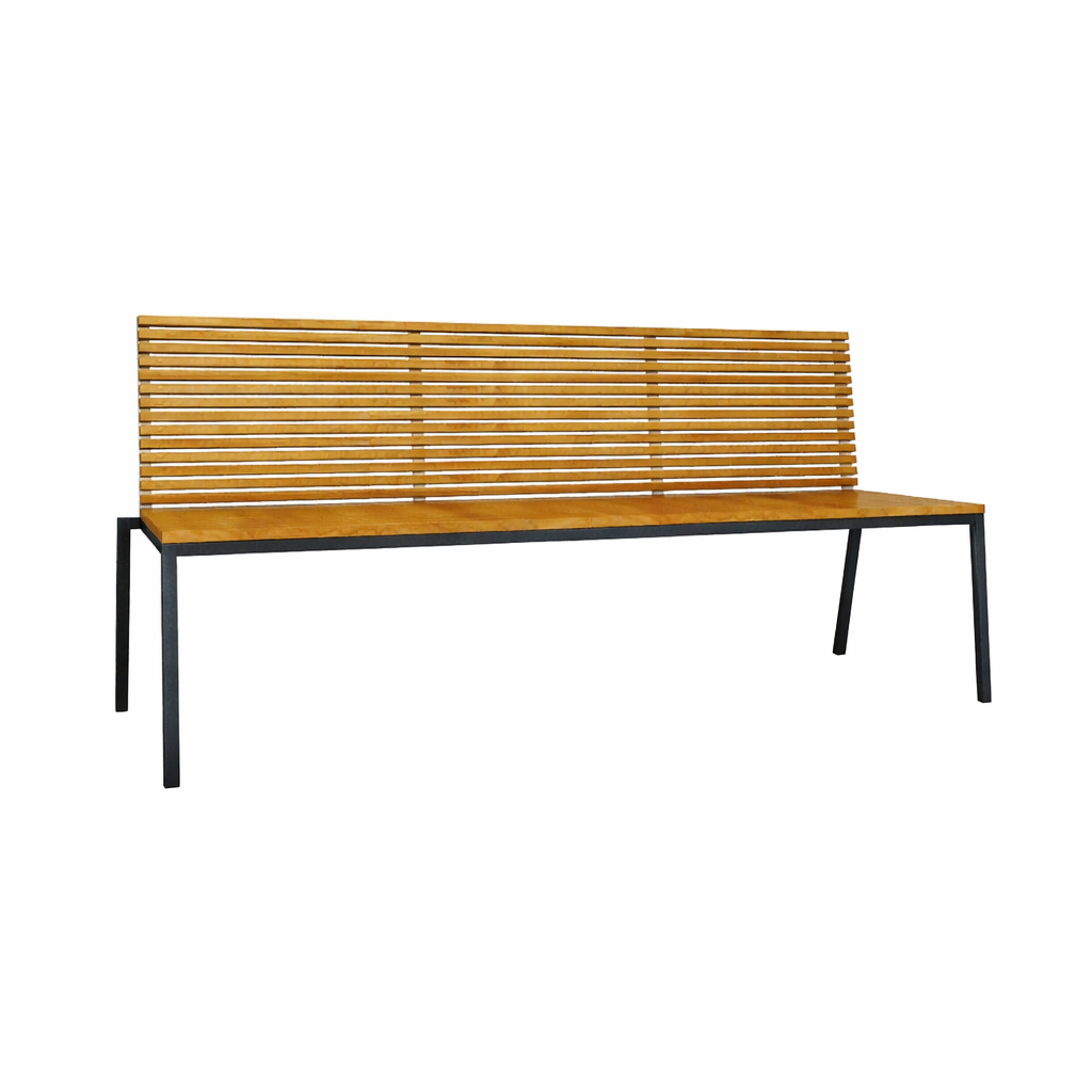 BENCH WITH BACKREST WITH CUSHION (AHO/045/003)