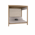 CABANA DAY BED WITH CUSHION (AHO/037/004)