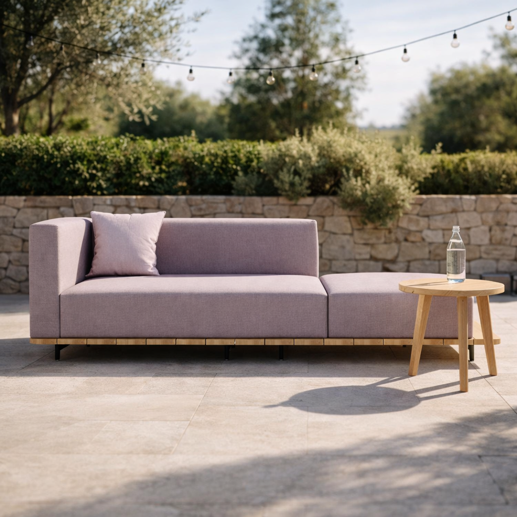 BASE DOUBLE SEAT AND BACK SINGLE SEAT RIGHT ARM WITH CUSHION AHO 013 025