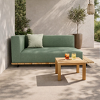 BASE + DOUBLE SEAT + DOUBLE BACK + RIGHT ARM WITH CUSHION (AHO/013/013)