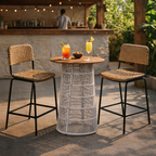 BAR TABLE WITH HPL TOP AHO/090/004