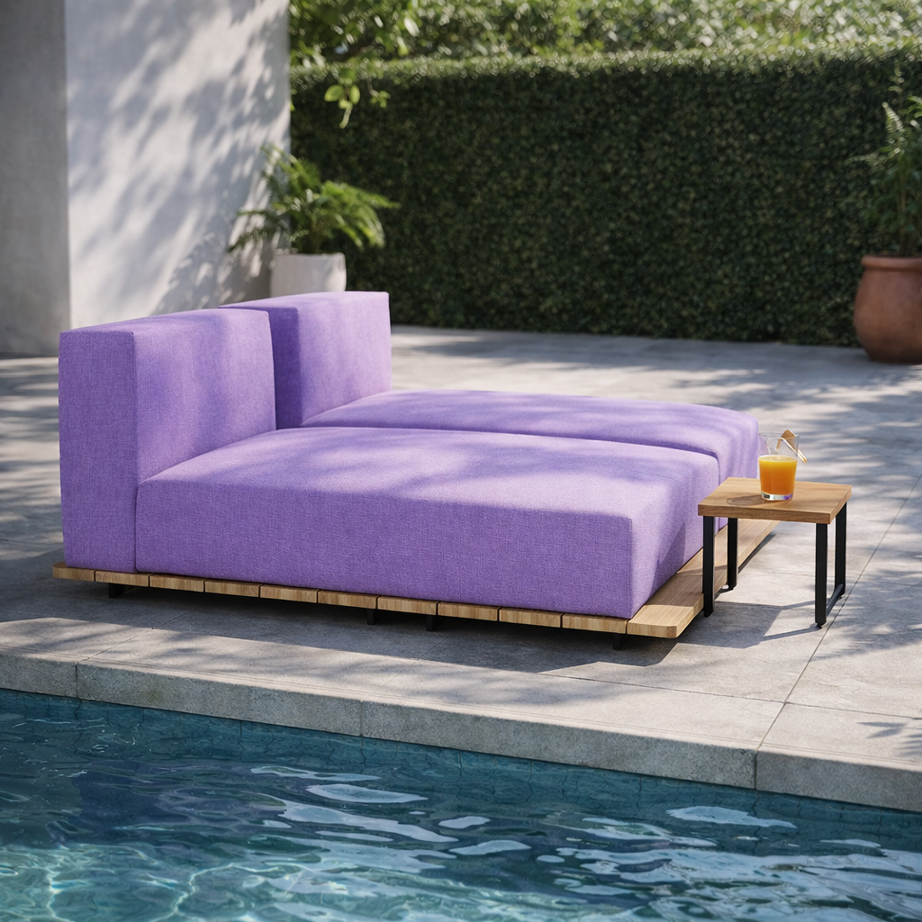 BASE + 2 DOUBLE SEAT + 2 PARALLEL SINGLE BACK WITH CUSHION (AHO/013/039)