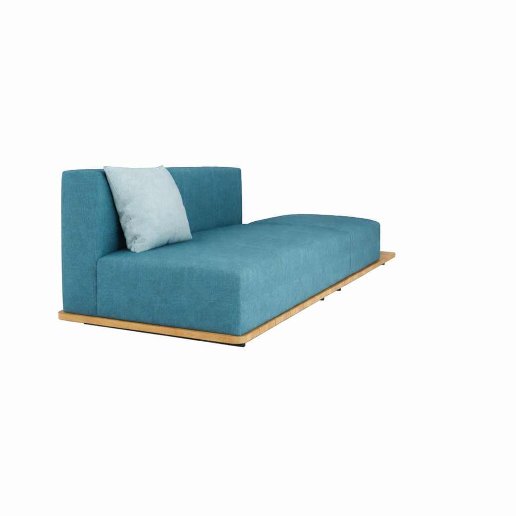 BASE DOUBLE SEAT AND BACK SINGLE SEAT RIGHT WITH CUSHION AHO 013 032