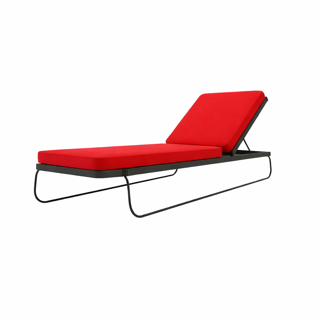 SUNLOUNGER WITH CUSHION (AHO/047/011)