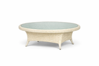 SIDE TABLE WITH GLASS TOP (AHOL/159/005)