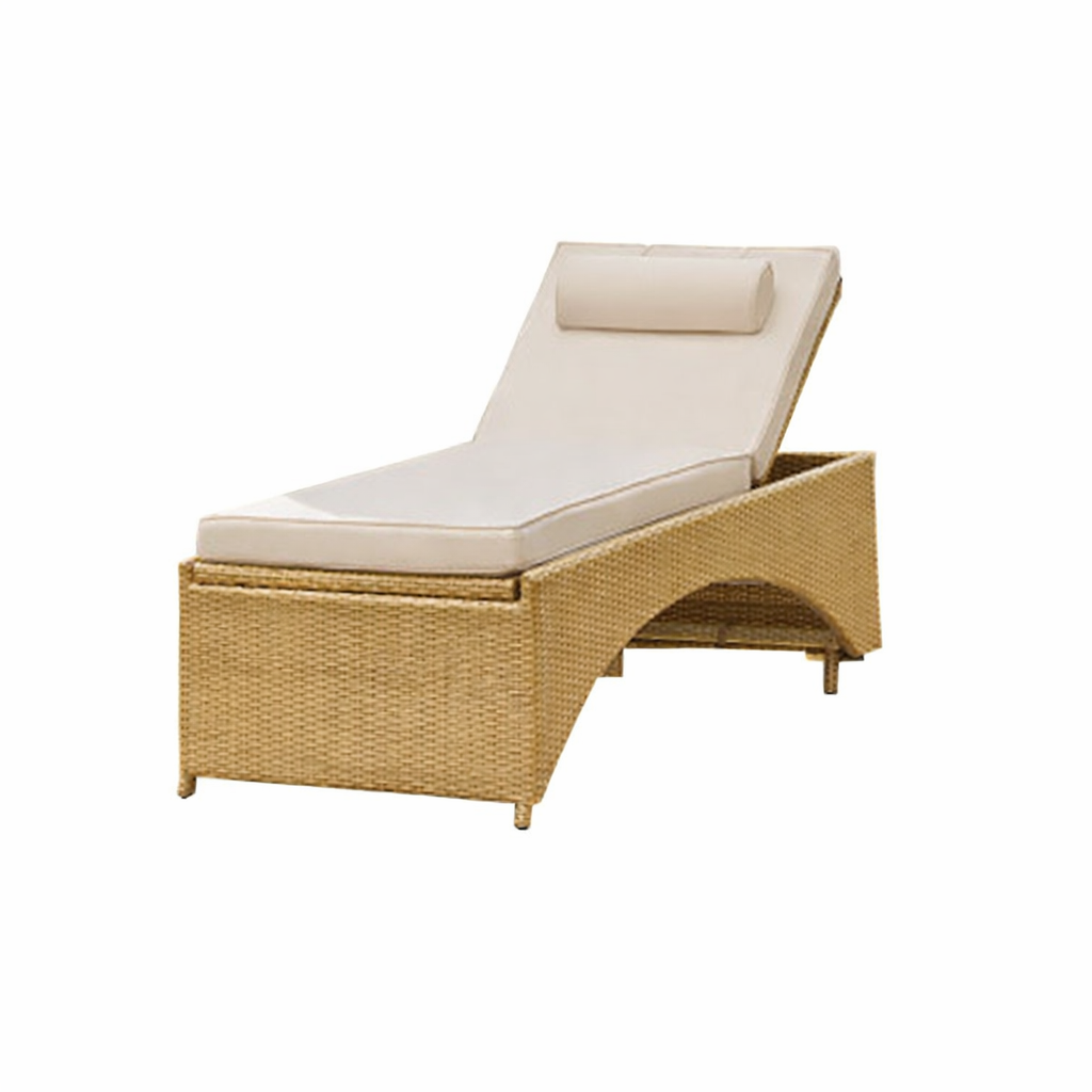 SUNLOUNGER WITH CUSHION (AHOC/218/001)