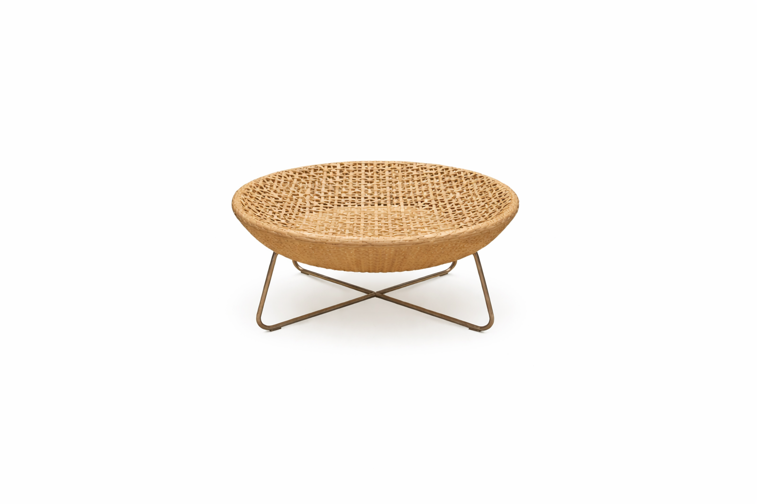 TEA TABLE WITH GLASS TOP (AHOD/203/002)