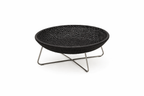TEA TABLE WITH GLASS TOP (AHOD/203/003)