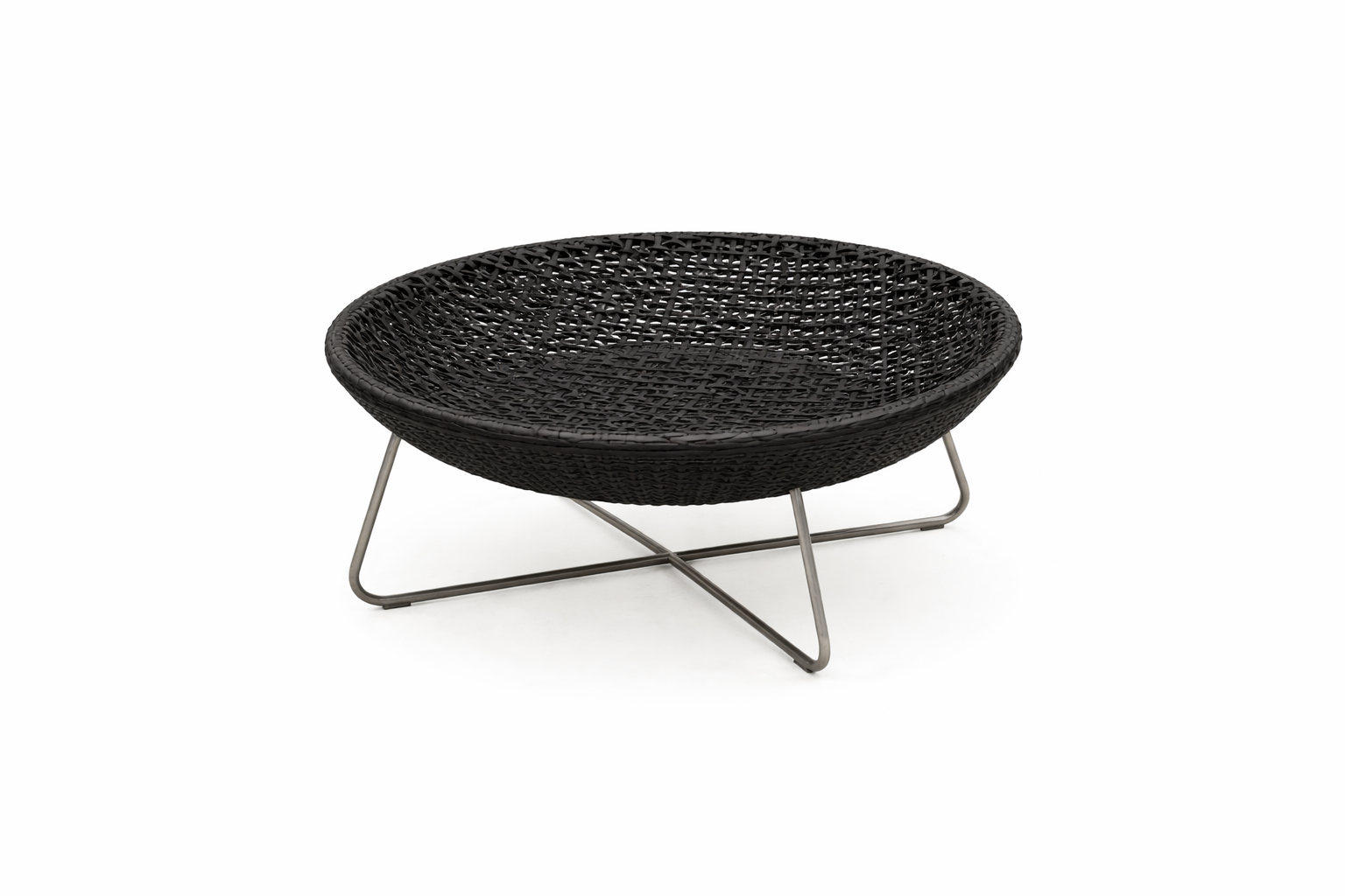 TEA TABLE WITH GLASS TOP (AHOD/203/003)