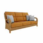 THREE SEATER SOFA WITH CUSHION (AHO/026/003)